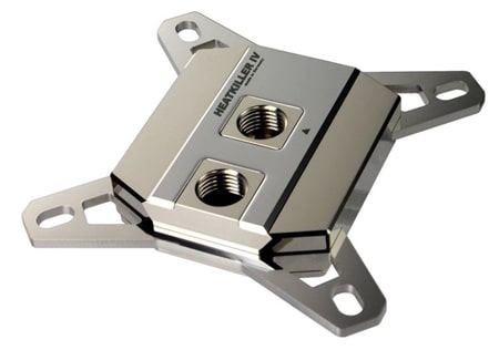 Nickel-plated Heatkiller CPU water block