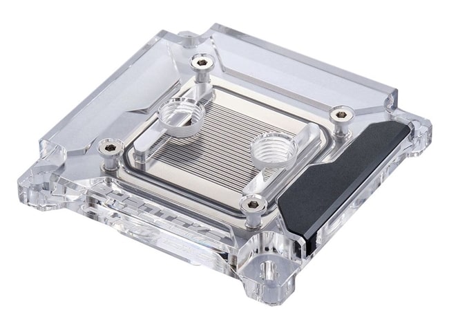 Acrylic water block from EK Water Blocks