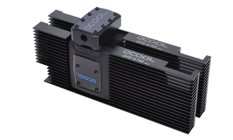 Multicard water cooling bridge from Alphacool