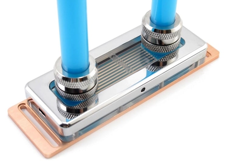 Copper RAM memory water block.