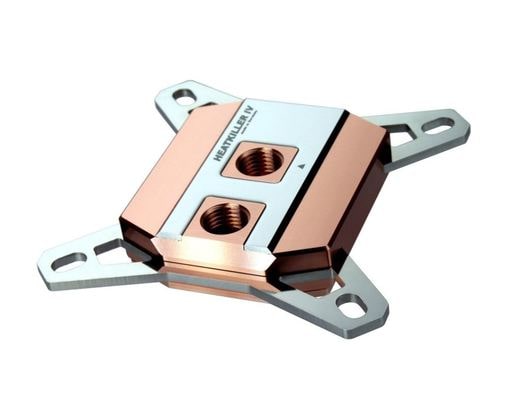 Heatkiller pure copper CPU water block.