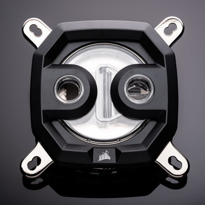 Corsair HydroX XC9 CPU water block.