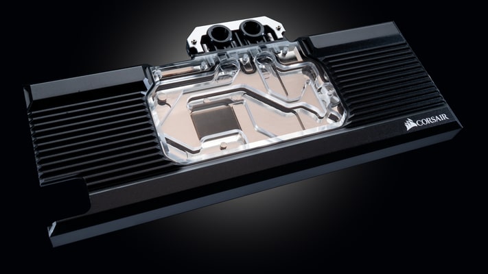 Corsair full-coverage GPU water block