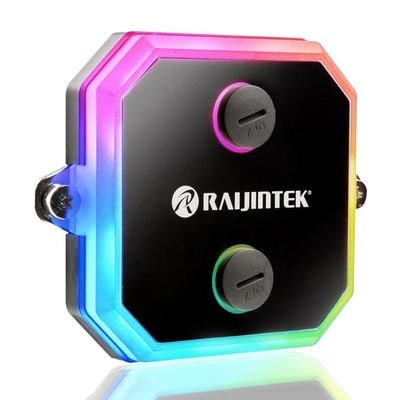 RGB CPU water block from Raijintek.