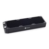 Bitspower Leviathan XF Radiator with Quad G1/4" Ports, 360mm, Black